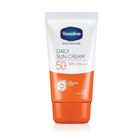 Vaseline Daily Sun Care, Daily Sun Cream, SPF 50+ PA+++, 1.69 fl oz (50 ml)