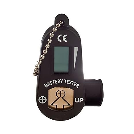 Digital Battery Testing Device (Blue) by OakTree