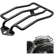 Motorcycle Luggage Rack Support Shelf Fits Rear Solo Seat 180mm (7") Compatible with Harley Harley XL Sportsters Iron 48 883 XL1200 2004-2015