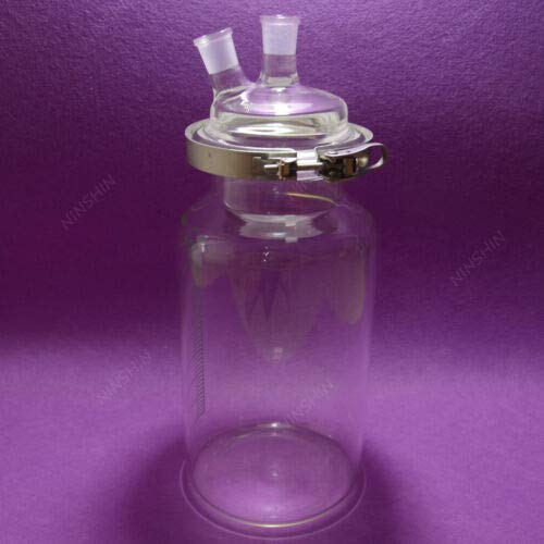 20000mL 2440 2 Necks,Glass Cylinder Reactor,20 Litre Flat Bottom Reaction Flask,Any Joint Would be Available