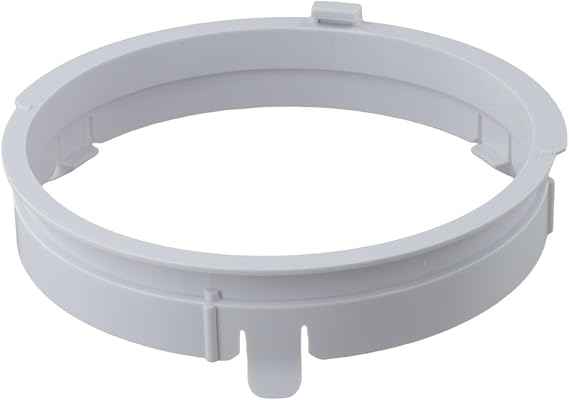 KiraKira Portable Air Conditioner Exhaust Hose Connector, for PP Duct Interface Tube 150mm/160mm Circular & Square Vents, Mobile AC Window Adapter Kit (White)(B1-160 circular)