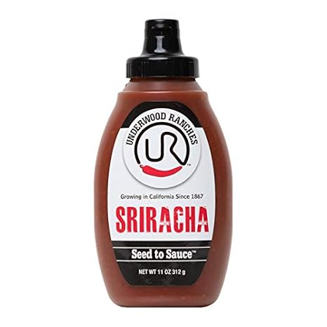 Underwood Ranches Sriracha, 11 oz Squeeze Bottle (1 pack), No Artificial Preservatives