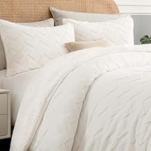 BEDELITE Fluffy Twin Comforter Set - Super Soft Sherpa Beige Comforter for Twin Size Bed, Luxury Warm Bedding Set for Winter, Fuzzy Bed Set 2 Piece (1 Comforter, 1 Pillowcase)