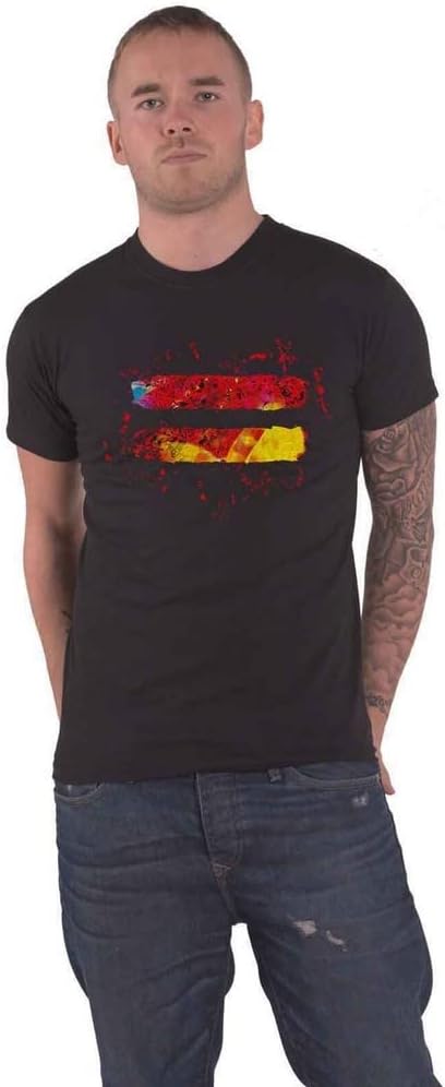 Ed Sheeran Men's Equals Slim Fit T-Shirt Black