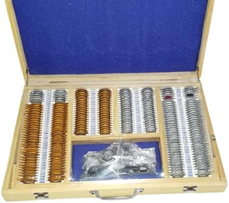 Crabby Trial Lens Set Case Optometry Frame Rim Metal Optical Pc 225 Lens Ophthalmology
