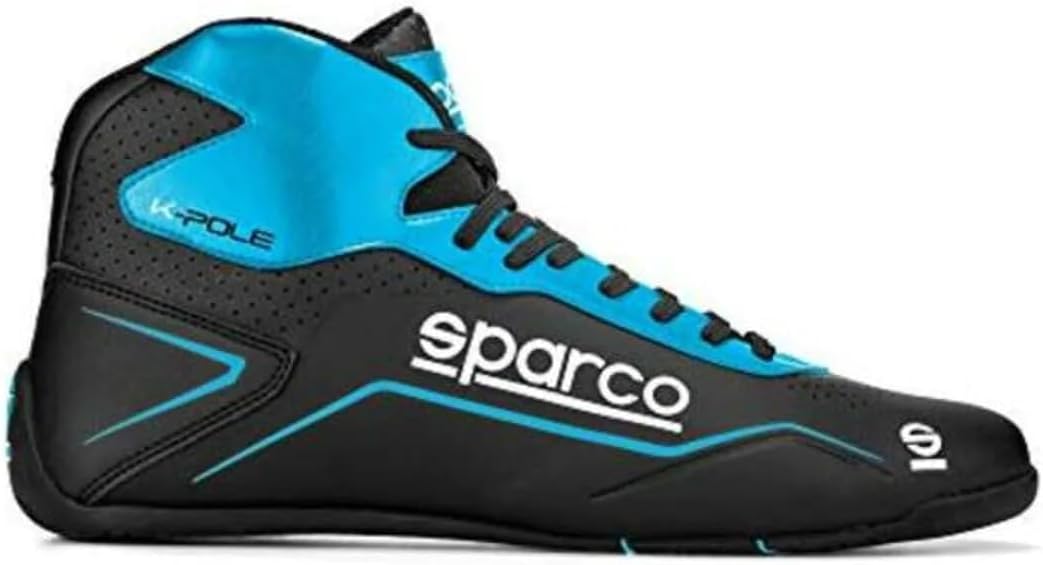 Sparco K-Pole Kart Shoes Size 37 Black/B