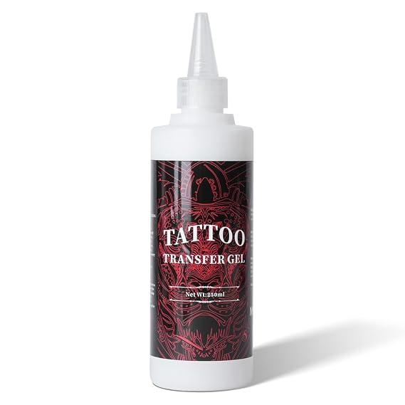 Phomemo Tattoo Transfer Gel, Stencil Gel for Tattooing, Tattoo Supplies for Artists & Beginners, Transfer Solution for Stencil Transfering, 8 Ounce