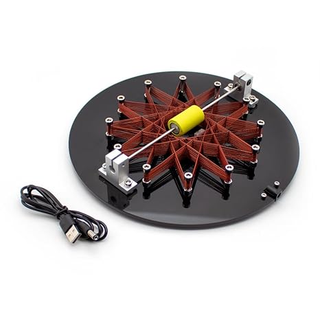 Marco Rodin Star Coil Motor, Brushless Induction Motor Electromagnetic Coil DIY Research Free Energy Perpetual Motion Machine