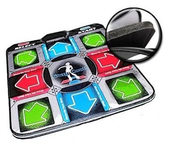 Dance Dance Revolution DDR Super Deluxe PS1 / PS2 dance pad w/1 in" foam Version 2.0