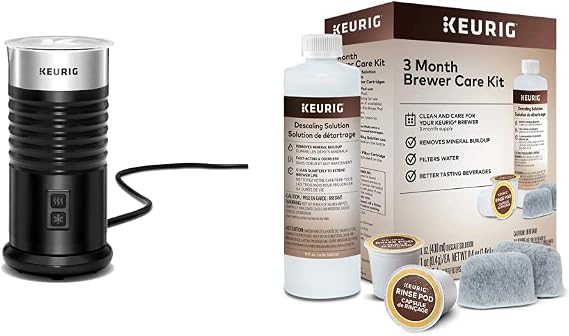 Keurig Standalone Frother Descaling and Cleaning Kit