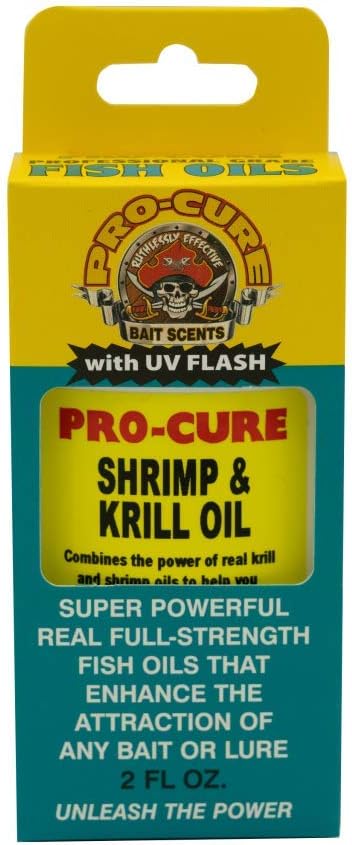 Pro-Cure Shrimp/Krill Bait Oil, 2-Ounce