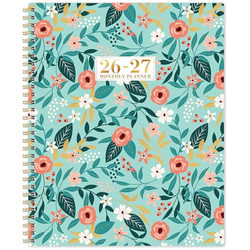 2026-2027 Monthly PlannerCalendar - Mar 2026 to DEC 2027, Monthly Calendar With Two-Side Pocket, 9 x 11, Monthly Tabs, Sturdy Binding