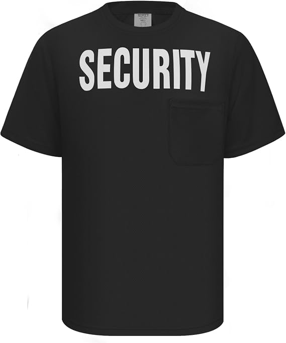 TCCFCCT Security Shirts for Men Security Uniform Shirt for Guard Work, Concerts, Events, Weddings, Staff