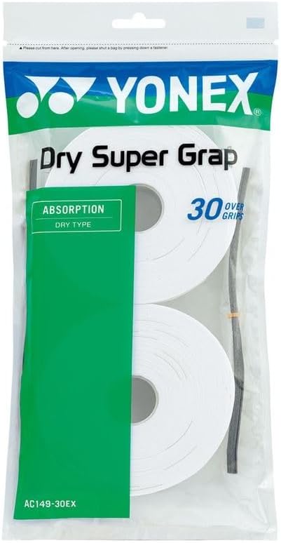 YONEX Dry Super GRAP Overgrip, White