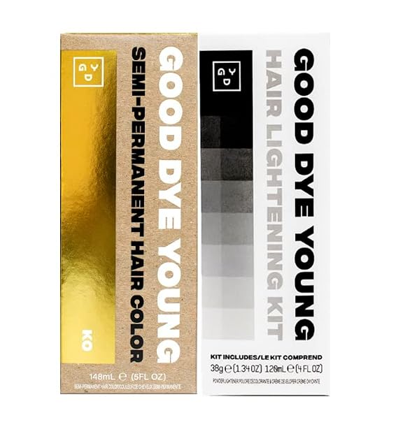 Good Dye Young Perm Dye (KO) and Lightening Kit - 4oz