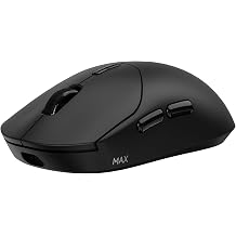 Rapoo VT2 MAX Wireless Gaming Mouse, True 8K Wireless Polling Rate, 53g Lightweight, Up to 750 Hr Battery, Nordic nRF54L15 MCU, 120-Million Optical Switch, 10 Programmable Buttons, Macro Enabled