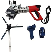 Woodworking Portable Edge Bander Banding Machine 50-610C Adjustable Temperature for Straight Curve Edge Sealing Work 220V 2000W