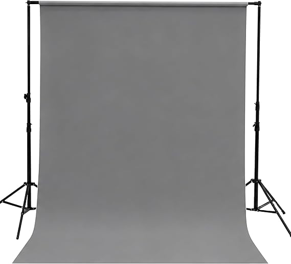 Kate Gray Photography Backdrop Solid Neutral Grey Background for Portrait