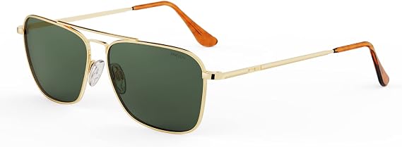 Randolph Eyewear Intruder Aviator Sunglasses for Men and Women Aviator Glasses Non-Polarized, UV Protection Sunglasses