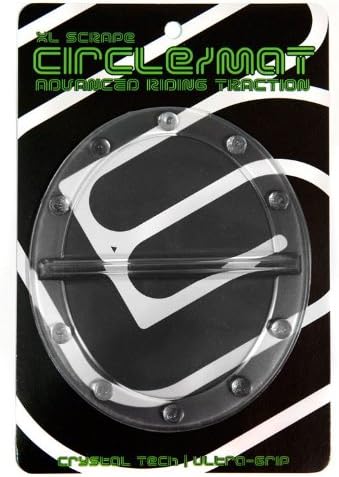 New Grayne Circle Snowboard Stomp Pad with Scraper Clear Superior Grip