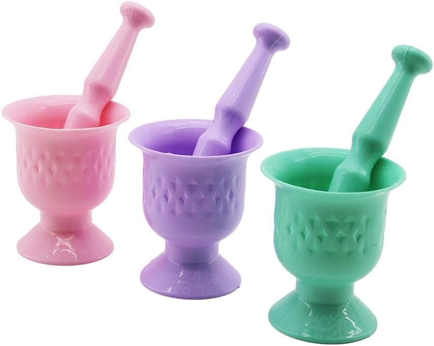 Chermik Urve Ur-3116 Renkli Plastik Havan & Mortar (Sarımsak Dövecek)*36