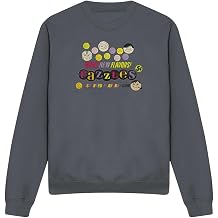 Cotton Soul Dubble Bubble Razzles Retro Box Unisex Sweatshirt, Charcoal