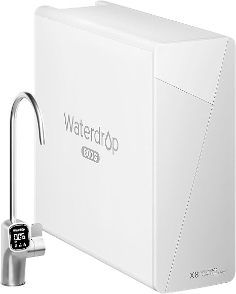 Waterdrop X8 Reverse Osmosis System, 800GPD, NSF/ANSI 58&372 Certified