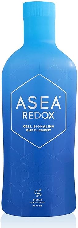 ASEA Redox Cell Signaling Supplement - Cellular Energy & Heart Supplements for Men and Women - Hormonal Balance & Energy Booster for Women and Men for Vibrant Age-Defying Living (One 32 Fl Oz Bottle)
