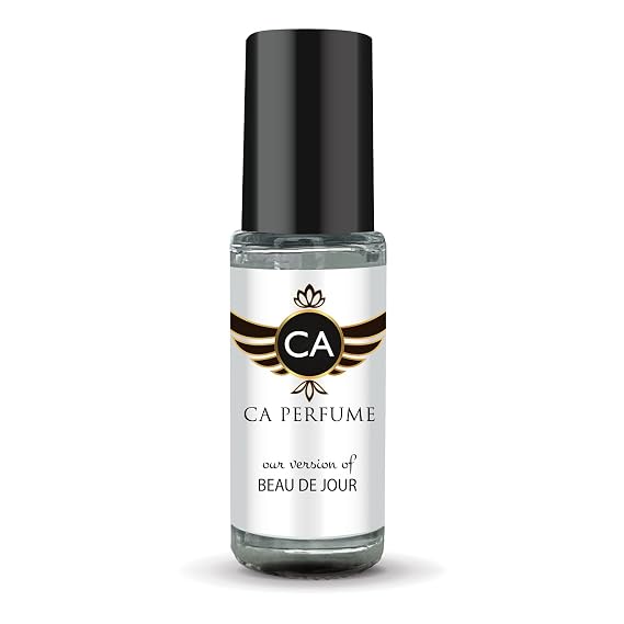 CA Perfume Impression of Beau De Jour for Men Perfume Oil Aromatic Fougere Scent Long Lasting Cologne for Men Travel Size Mini Perfume Sample TSA Ready Body Oil Roll-on 0.14 Fl Oz 4ml