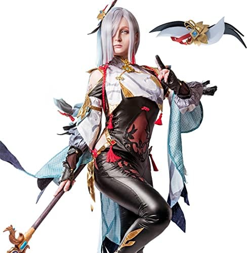Nuoqi Shenhe Cosplay Cosplay Outfit Women Anime Cosplay Costumes Full Set