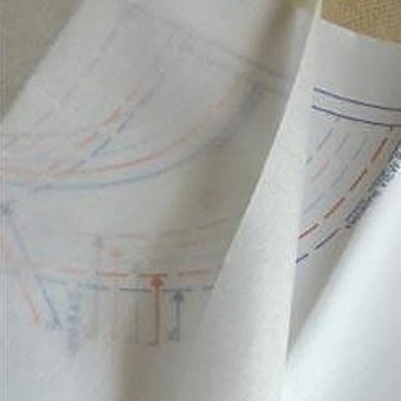 Organic Cotton Plus Swedish Tracing Paper, 29 Inches x 10 Yards, 36gsm, White, 1 Sheet