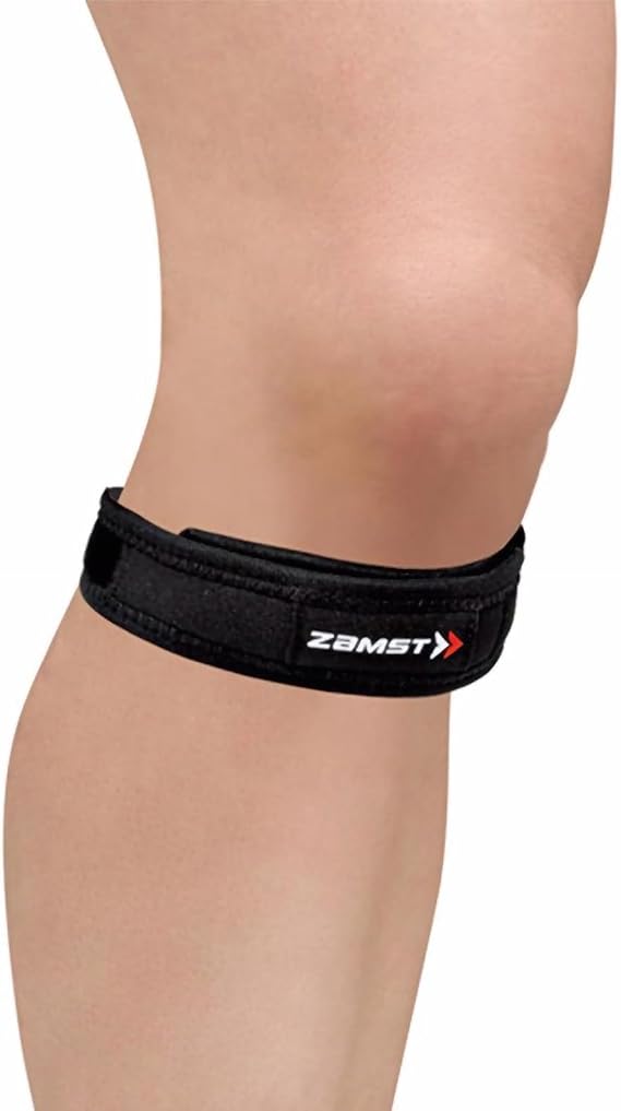 Zamst JK Band Sports Patella Band - Patella Knee Brace with Pressure Paid for Tendon Pain Relief - For Light Sports, Running, Hiking, Tennis, Athletics