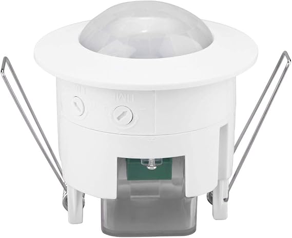 Mini Adjustable 360 Ceiling PIR Infrared Body Motion Sensor Detector Lamp Light Switch 220V, Automated DayNight Detection, Energy-Saving & Practical, CE Certified
