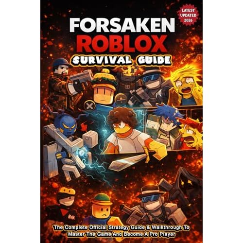 Forsaken Roblox 2026 Survival Guide Latest Updated: The Complete Official Strategy Guide & Walkthrough To Master The Game And Become A Pro Player Paperback December 23, 2025