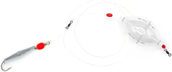 Clarkspoon Bubble Buster Rig - Weighted with Clear Bubble Float