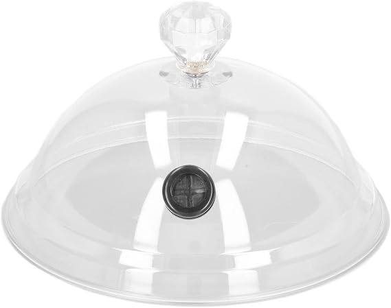 Cloche Dome, Cloche Acrylic Kitchen Cover Lid, Lid For Smoker Plates Bowls, Home Cooking Infuser Hood