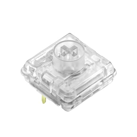 Haute42 Switch Customized Low Profile Switches for Cosmoxgaming All-Button Leverless Controller & Mechanical Keyboard (20 PCS) (Crystal Switch)