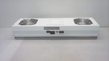 Desco 50602, Chargebuster Overhead Ionizer with Lights, 2-Fan, 220 V 50602