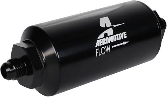 Aeromotive 100 Micron Inline Fuel Filter - Stainless Steel Mesh - 12349