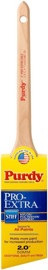 Purdy 2' 144080720 Pro-Extra Dale Angled Sash Paint Brush, Tynex Chinex & Orel