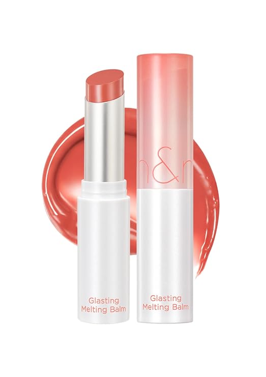 rom&nd Glasting Melting Balm | Tinted Lip Balm | 03 Sorbet Balm | 0.12oz