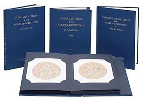 MG Scientific Ishihara Color Blindness Test Book Available in 14 Plates, 24 Plate 0 A 24