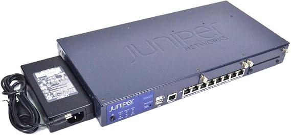 Juniper SRX220 Services Gateway - 8 Ports - Management Port - 2 Slots - Gigabit Ethernet - 1U - Rac