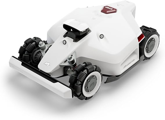 Mammotion LUBA 2 AWD 5000 Robot Lawnmower 2024 Version, Perimeter Wire Free for 1.25 Acres Lawn 80% Slope, Cut Height 1.0"-2.7", APP Control, Compatible with Alexa, Multi-Zone Management
