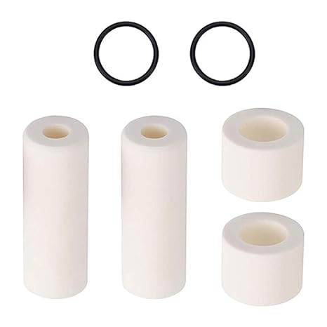4X Ceramic Replacement Nozzles Ceramic Nozzles Tip Cylinder Porcelain Nozzle