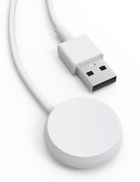 Sinoacc Charger for Google Pixel Watch 3.3Ft USB Charging Cable Replacement for Google Pixel Smartwatch - White (Not for Pixel Watch 2/3)