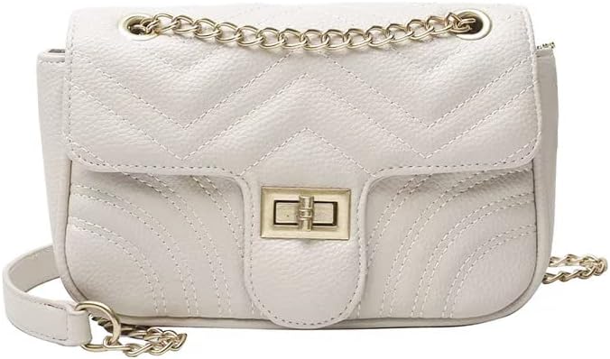 9.4" Women PU Leather Quilted gg Crossbody Bags Messenger Shoulder Bag Phone Wallet Purse Chain Handbag