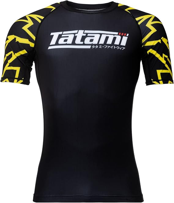 Tatami Fightwear Recharge Short Sleeve Rashguard - Bolt