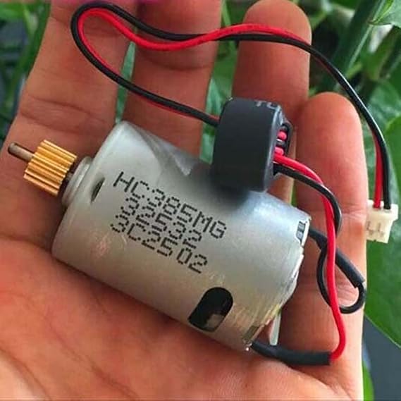 1pcs 385 HC385MG Motor DC 3-12V 28700RPM High Speed High Torque Carbon Brush Micro Motor W/Gear &/Magnetic Ring For