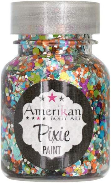 Amerikan Body Art Tropical Whimsy Pixie Paint Glitter Gel 1 oz